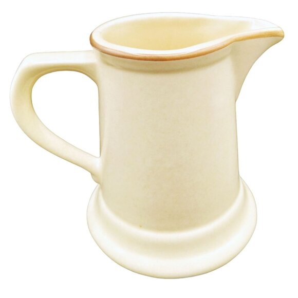 Pfaltzgraff Village Creamer Milk Pitcher Handle Brown Floral Design Vintage 4.5" - Picture 8 of 16